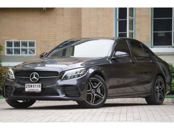 2021 BENZ C 300 E AMG A/T สีเทา รูปที่ 0